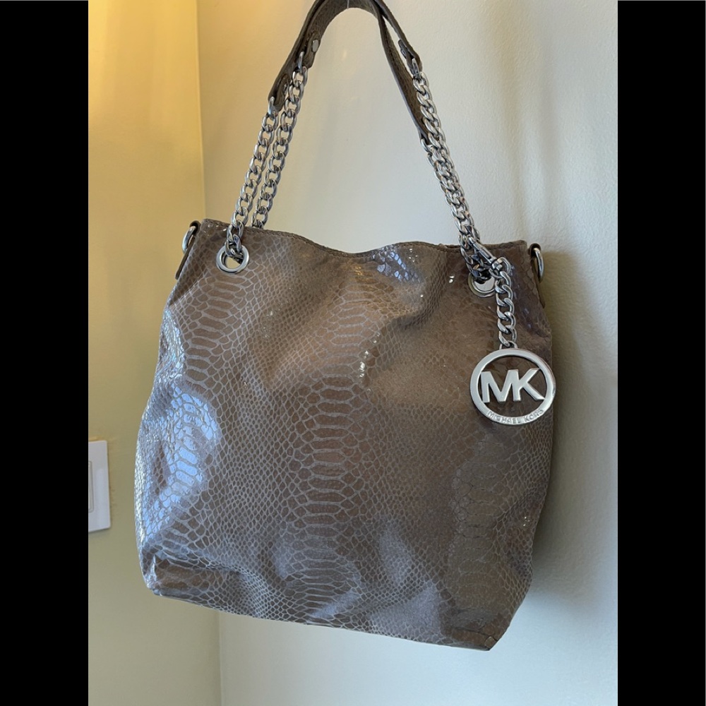 Michael Kors snake skill purse